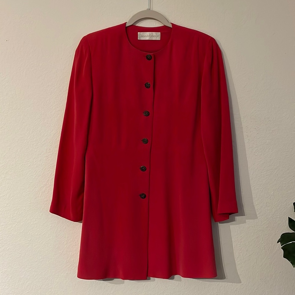 Dana Buchman Coral Blazer